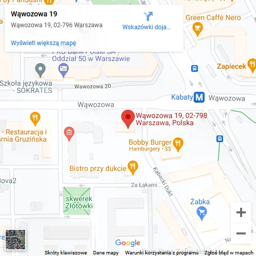 Lokalizacja na Mapach Google